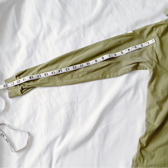 VS Pink Checkered Print Sleeve Hoody T-Shirt - Picture 6 of 12